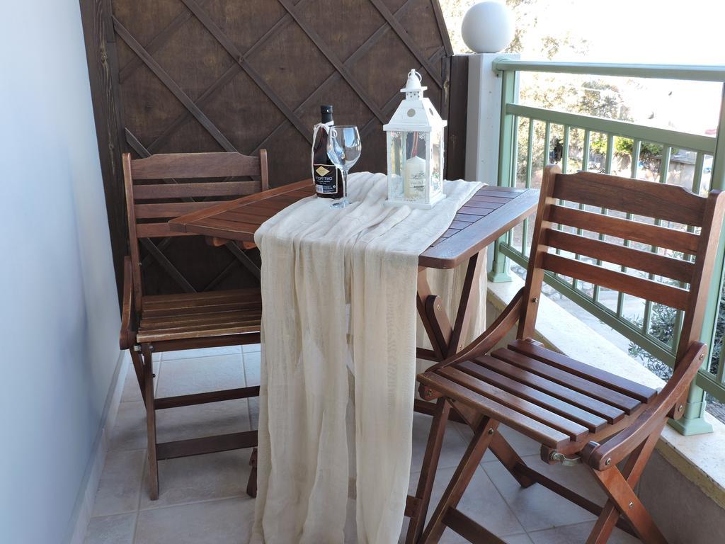 Aroma Stegna Sea Apartment Bagian luar foto